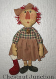 Annie with Stocking ePattern