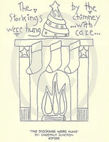 The Stockings Were Hung Embroidery ePattern