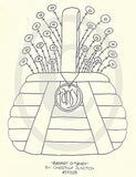 Basket Of Tansy Embroidery ePattern