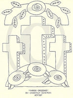 Three Crosses Embroidery ePattern
