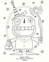 Happy Ghoul Embroidery ePattern